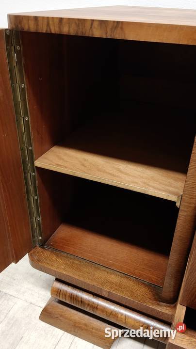 komoda art Deco lata 40te vintage design fornir