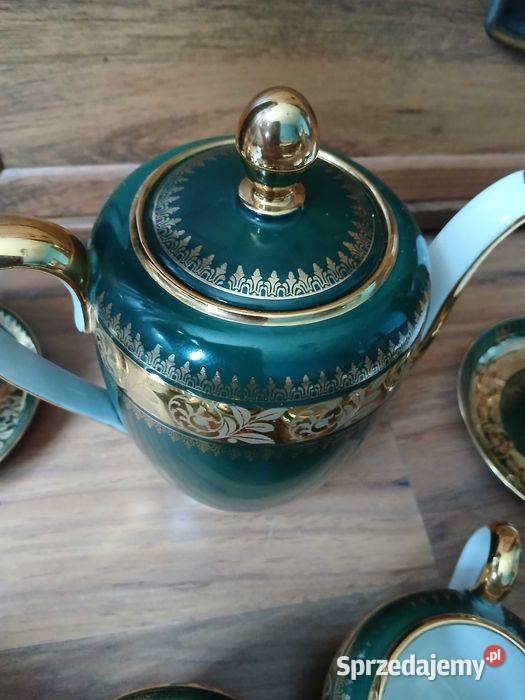 Stary przedwojenny serwis do mokki Bavaria na 6