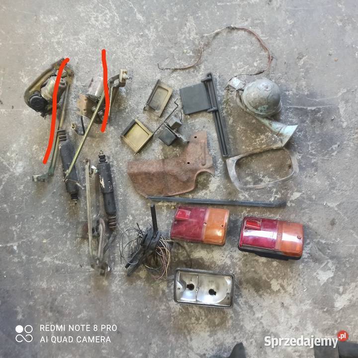 Części Fiat maluch skoda żuk vw 126p 125p i inne Błaszki