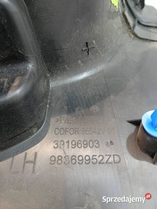OSŁONA PROGU LEWA KOMPLET Opel Corsa VI 2019 F osobowe sprzedam