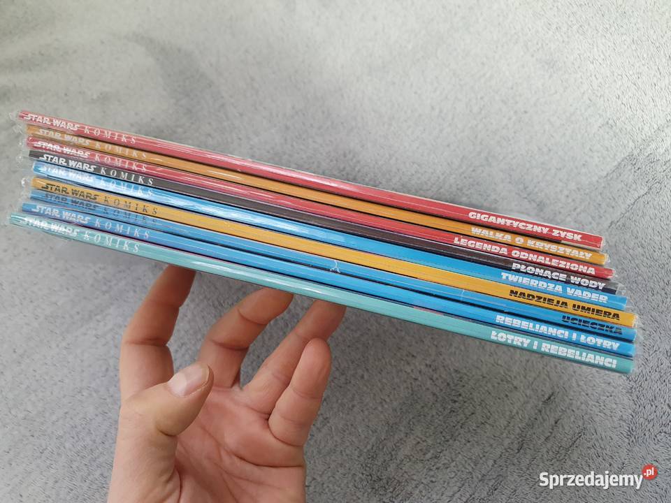 Star Wars Komiks zestaw 9 tomów komiksy Egmont Gdynia