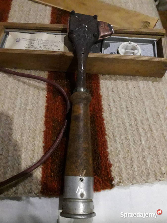 Zabytkowa lutownica kolba PRL sprawna grzałkowa mazowieckie Warszawa