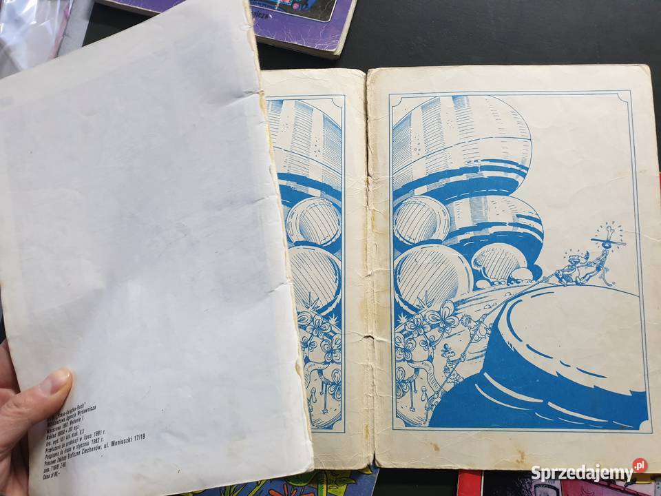 Tadeusz Baranowski 4 albumy pierwsze wydania Komiksy Gdynia