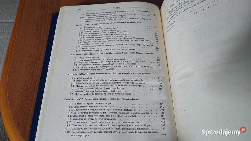Równania całkowe i ich zastosowania 4 Całki pomorskie Gdańsk sprzedam