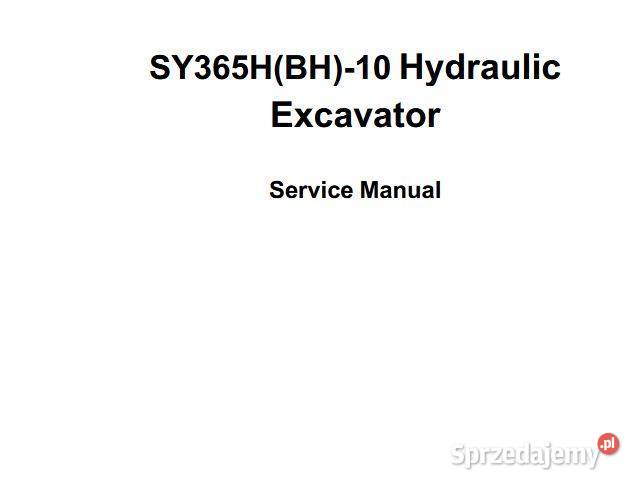 Sany SY365H SY195 SY205 SY215 SY225 C9 Kielce