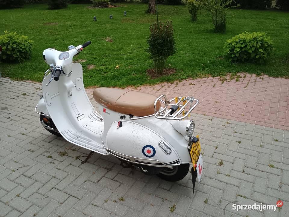 Skuter Lexmoto Milano 125 vespa 2018 uszkodzony