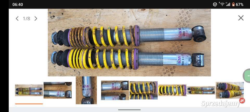 Gwint ZAWIESZENIE GWINTOWANE KW POLO III 6N Golf Aleksandrów Łódzki