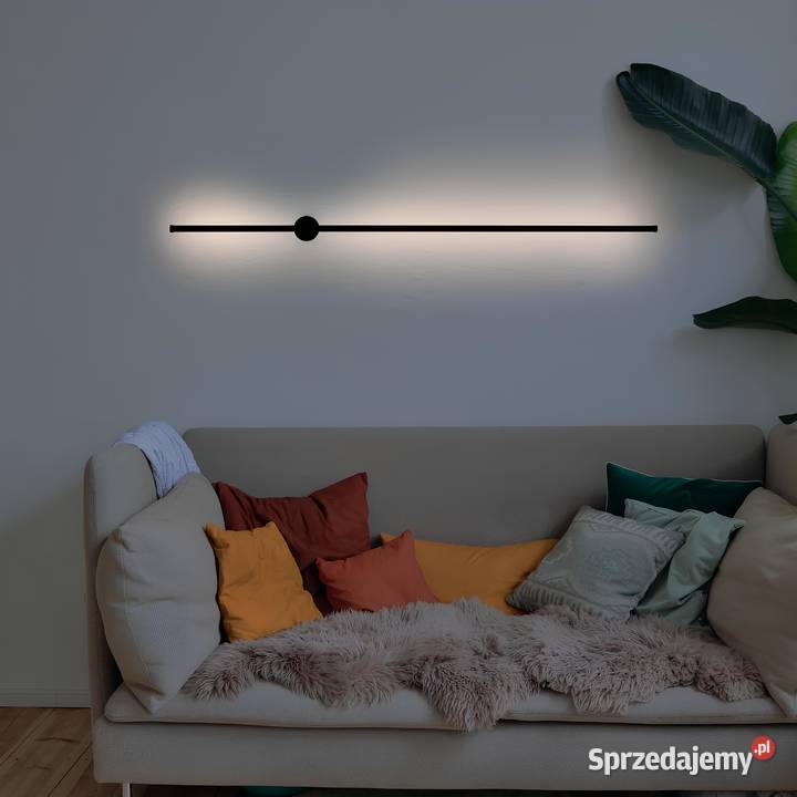 Kinkiet liniowy Polonez 800 80 czarny lampa Warszawa sprzedam