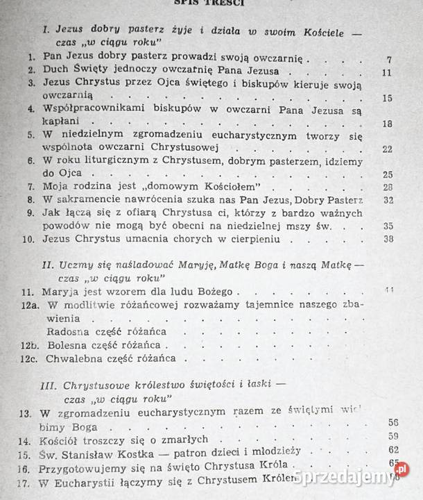 Bóg z nami część 3 Katechizm W Kubik J Chełm sprzedam