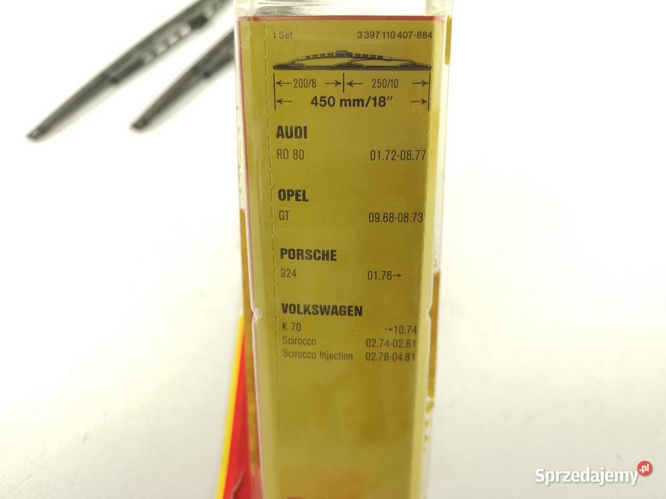PIÓRA WYCIERACZEK 2X PRZÓD 450mm BOSCH lubelskie