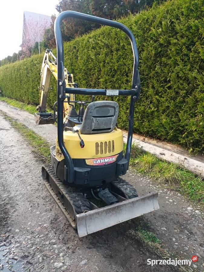 Minikoparka yanmar vio102A 1200 Koparki Biały Dunajec