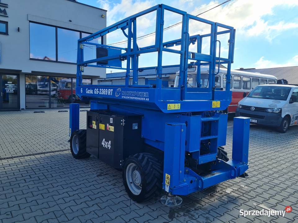 Podnośnik nożycowy spalinowy Genie GS3369RT 2014 Dąbrowa Tarnowska sprzedam