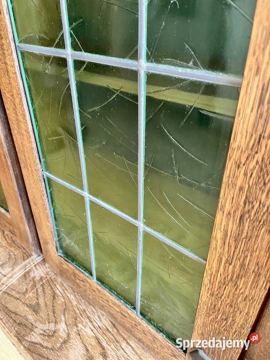 Meble dębowe zestaw dwie sztuki opolskie Namysłów sprzedam