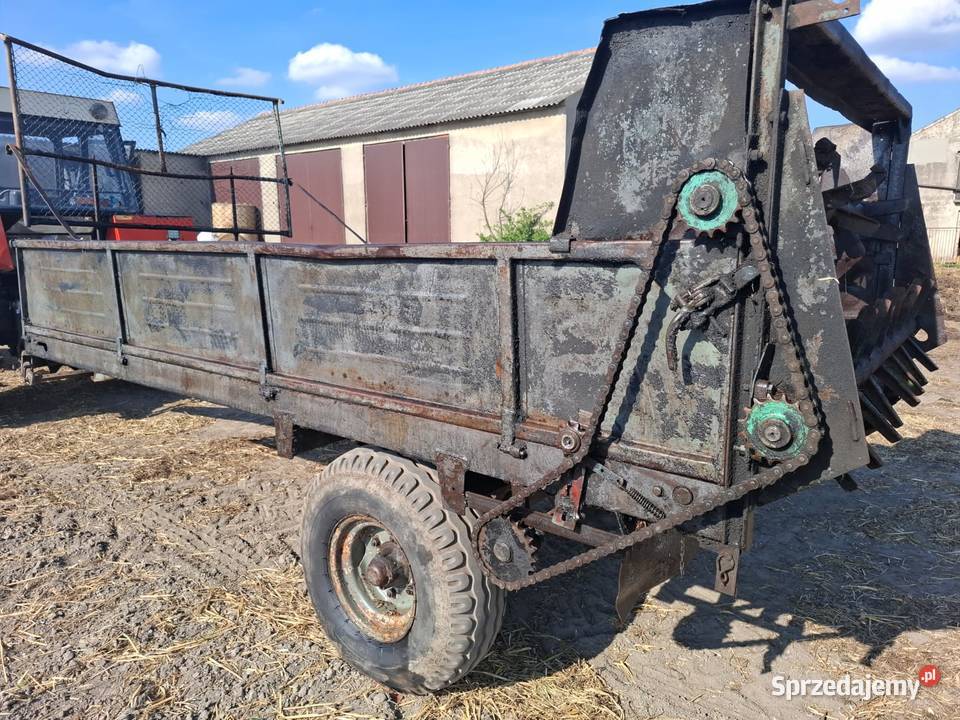 Rozrzutnik obornika jednoosiowy Sokolniki sprzedam