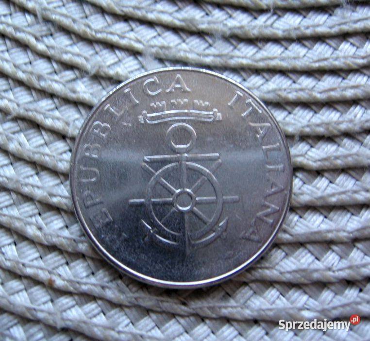 Włochy 100 Lirów 1981r 100 Lat Akademi Morskien sprzedam