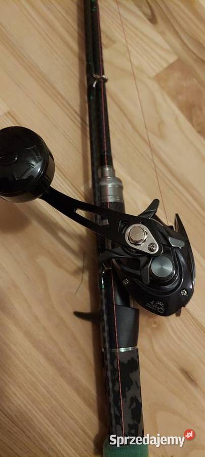 Zestaw castingowy z multiplikatorem mazowieckie Warszawa sprzedam