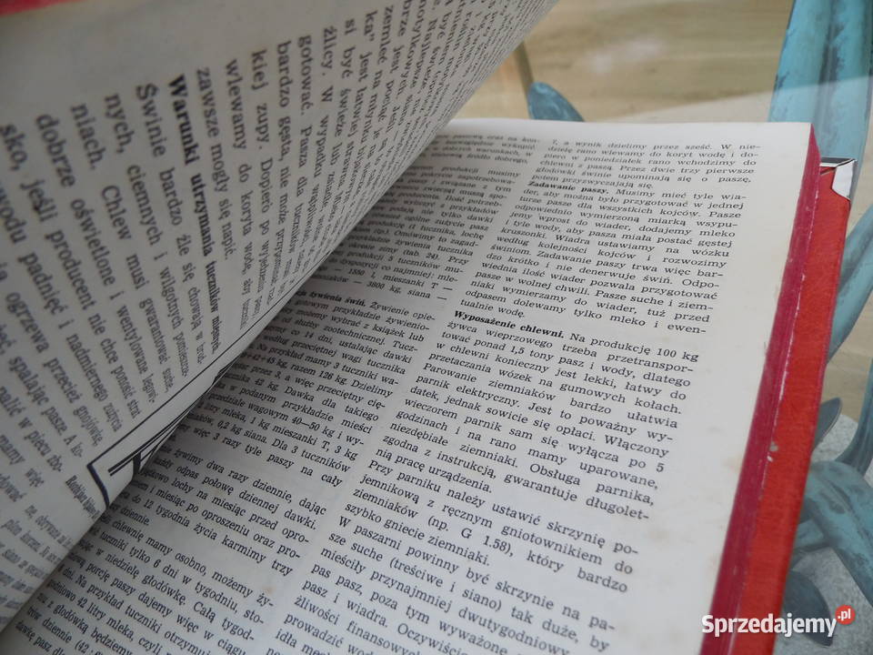 Poradnik gospodyni 1970 Oprawa skórzana Radzewice