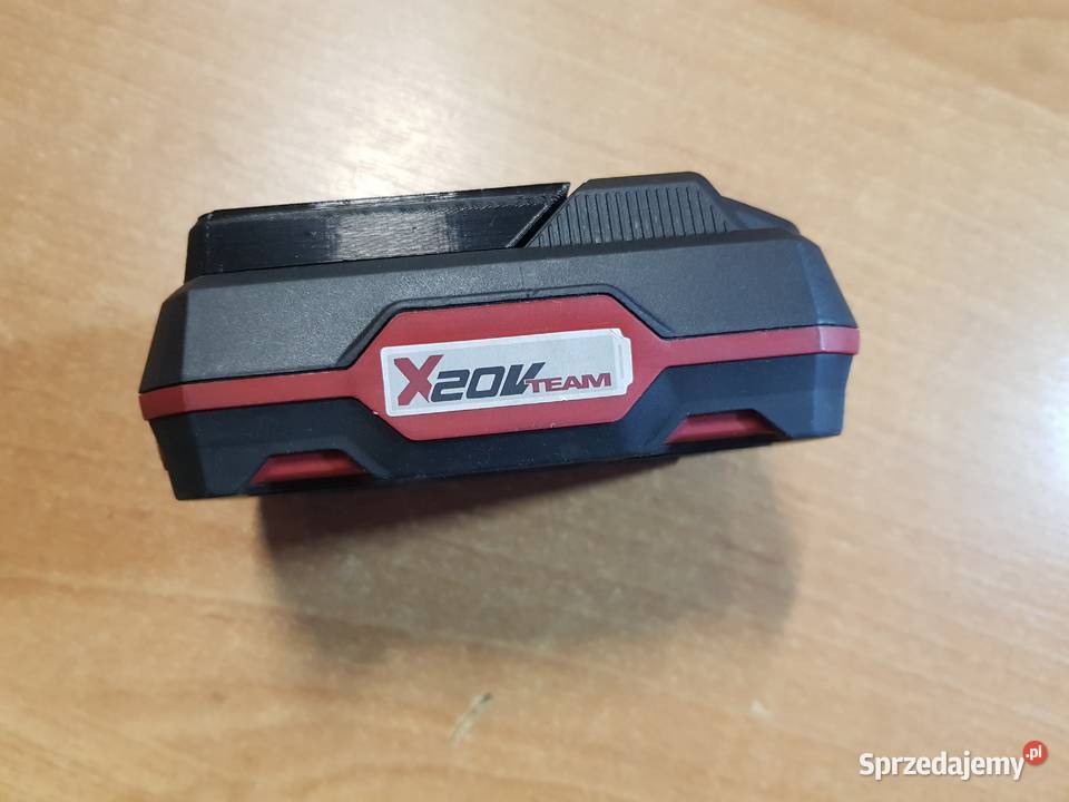 Adapter mocowanie akumulatora parkside 20V Trzcianka sprzedam