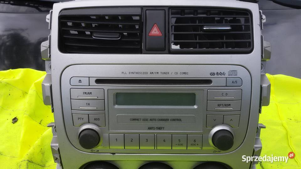 mazda 6 panel klimatyzaci radio ramka srodkowa Elbląg sprzedam