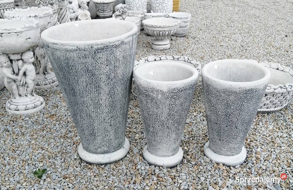 DONICA OGRODOWA BETONOWA TUBA mała W22a Nysa