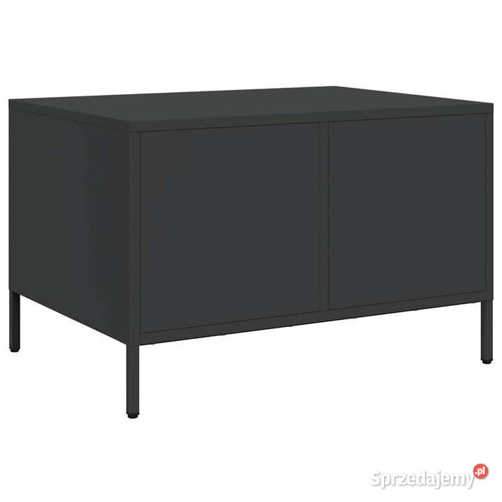 Stolik kawowy czarny 685x50x435 stal walcowana Warszawa