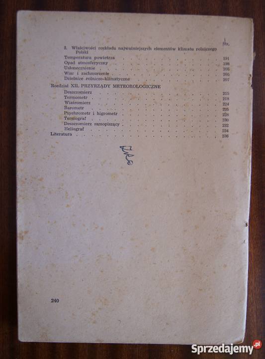 R Gumiński Meteorologia i klimatologia rolników rolnictwo, nauki rolnicze Parczew
