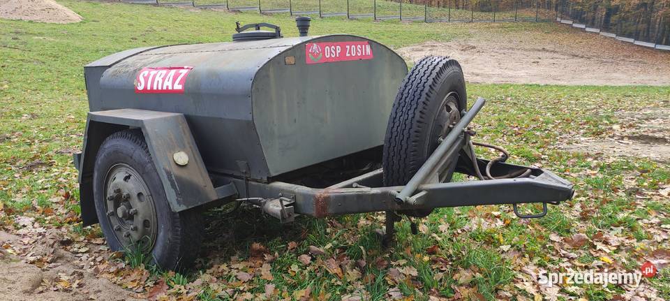 Beczka do wody z pompą Przyczepy rolnicze Kartuzy