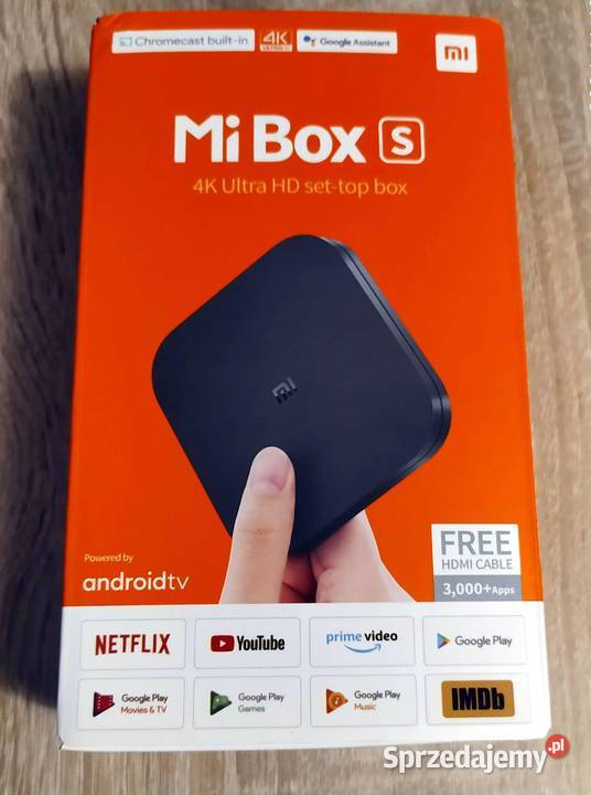 Odtwarzacz multimedialny 4K XIAOMI MI BOX S