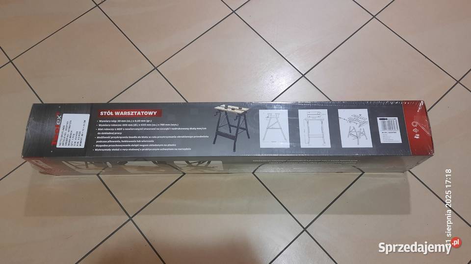 Składany stół warsztatowy