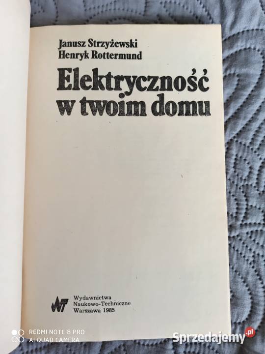 ELEKTRYCZNOŚĆ W TWOIM DOMU JStrzyżewski miękka Warszawa
