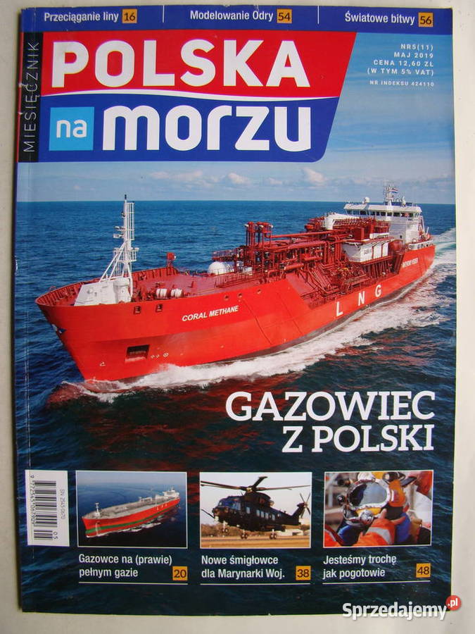 Polska na morzu Miesięcznik Limanowa