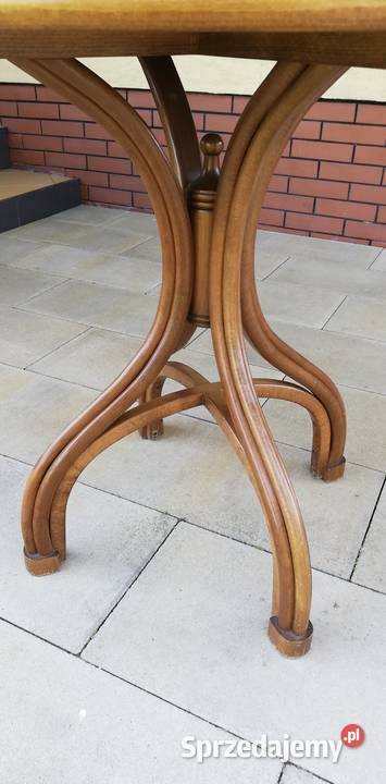 Stół okrągły na giętych nogach stolik kawowy nie mazowieckie Garwolin sprzedam