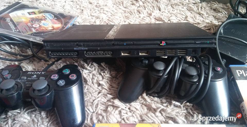Konsola Sony PlayStation2 SCPH75004 2Pady 4Gry Dolsk