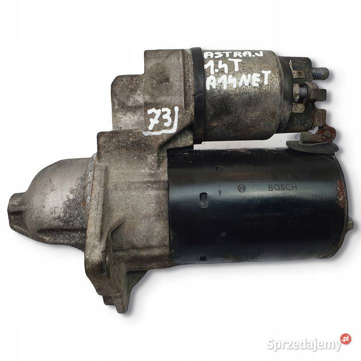 ROZRUSZNIK Opel Astra J 14 T A14NET 0001107522 Motoryzacja
