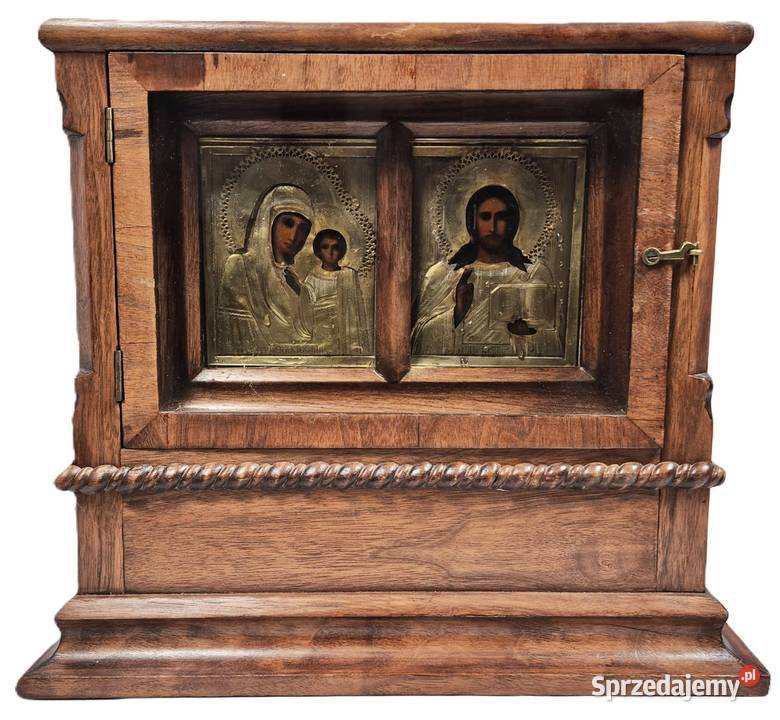 Para Ikon ślubnych Matka Boża Jezus Chrystus Warszawa