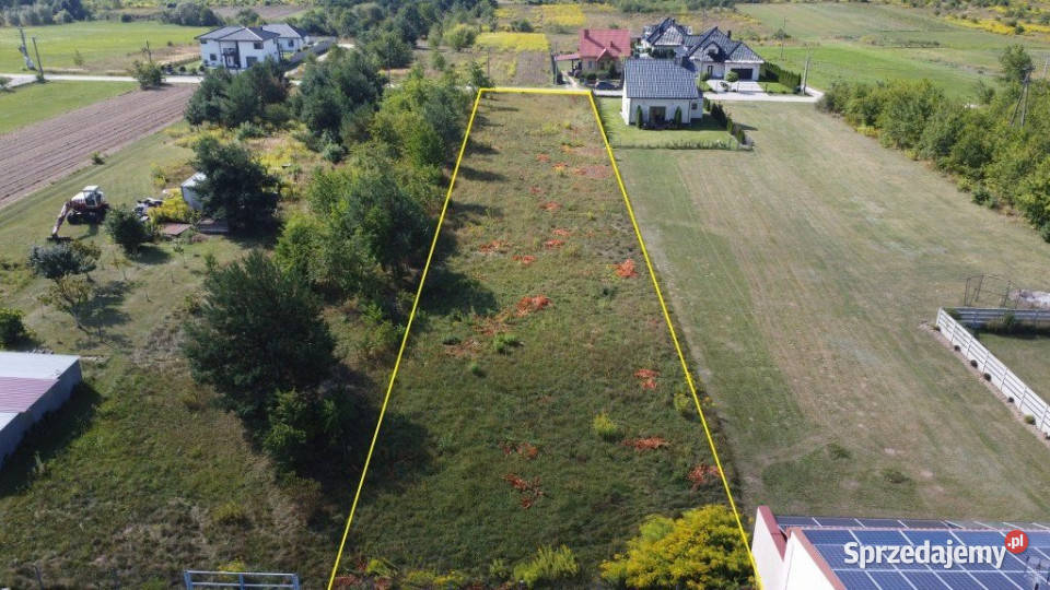 sprzedaży gruntu 2100m2 Bilcza