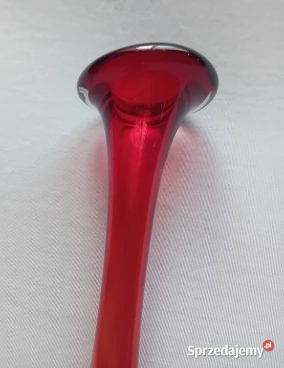 Wazon Vintage na 1 kwiat Aseda Glasbruk Szwecja wielkopolskie Koźminek