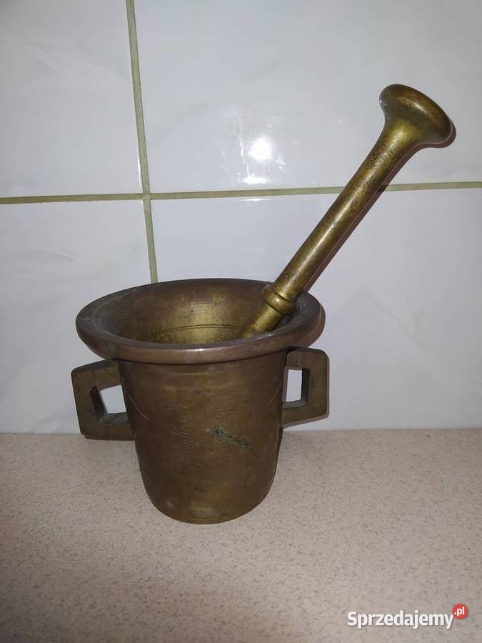 Moździerz mosiężny