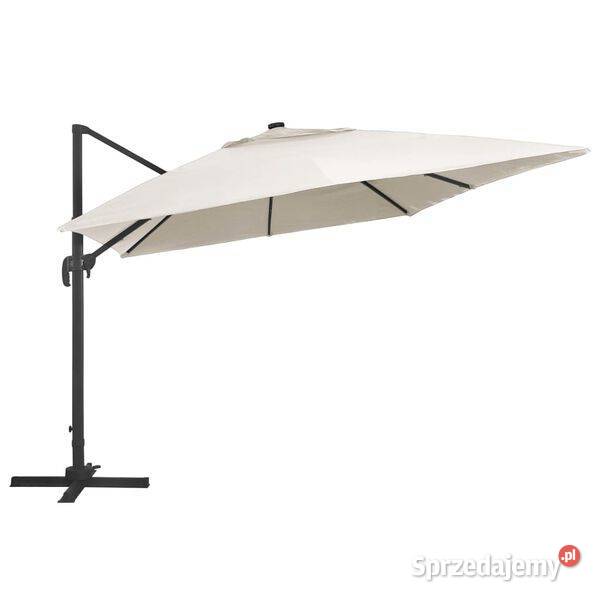 Parasol z LED i aluminiowym słupkiem 400x300 mazowieckie Warszawa