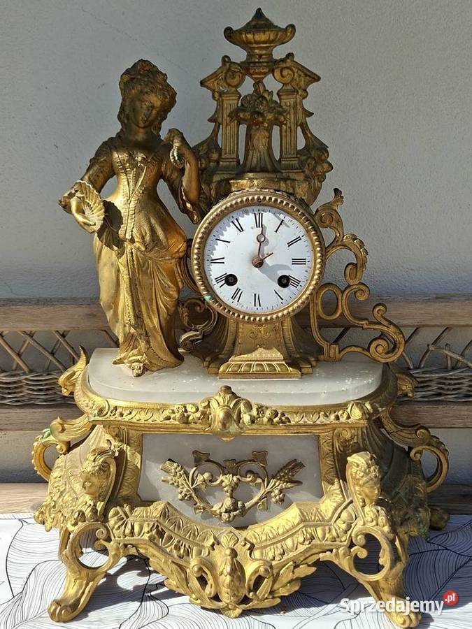 Kominkowy zegar francuski Zegary Rzeszów