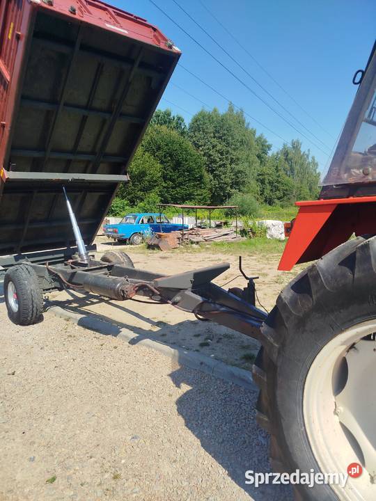Przyczepa jednoosiowa kiper wywrotka Skawina