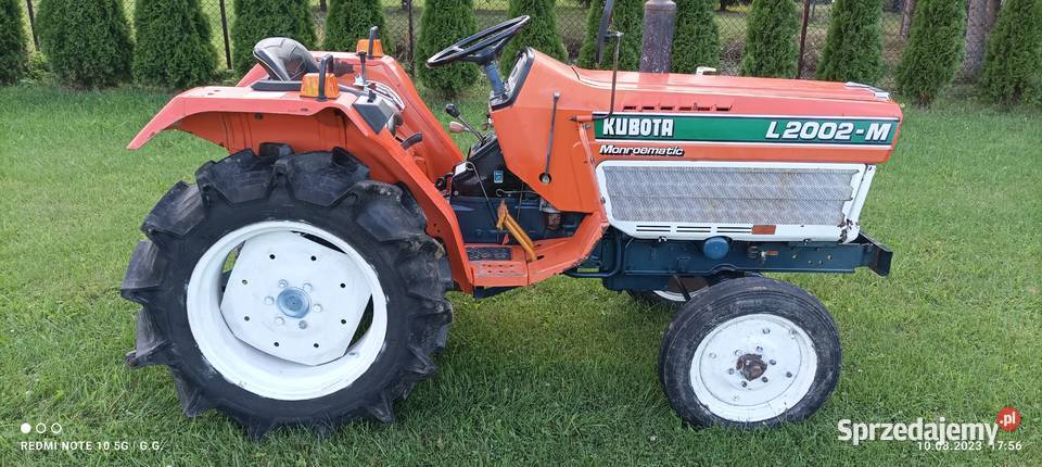 Sprzedam Traktor Kubota L 2002M moc 20 mazowieckie