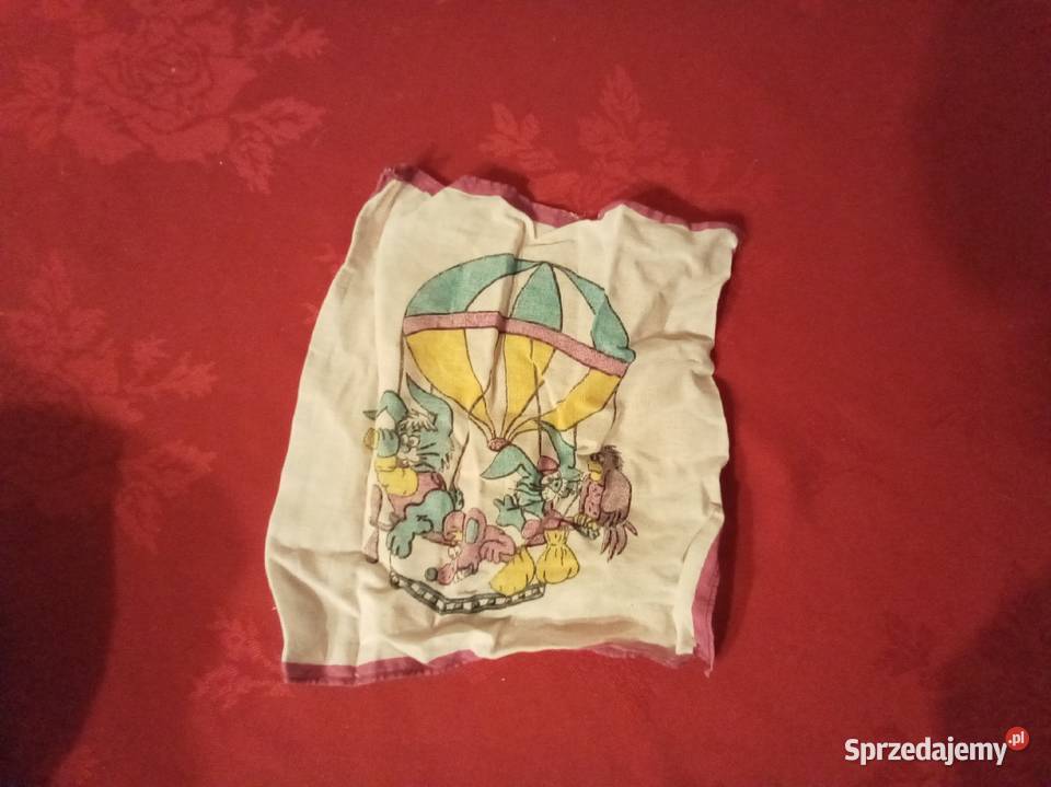 Chustka dzieci króliki w balonie Vintage Warszawa sprzedam