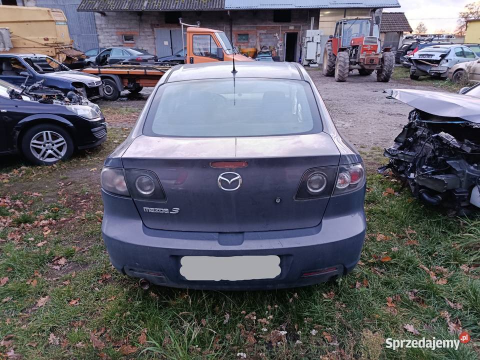 Mazda 3 20 110 kW 2006 r dawca części Samochody na części Szklarka Myślniewska
