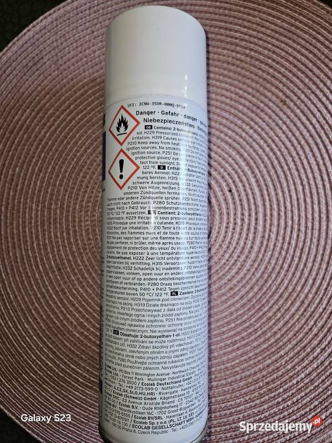 Spray do czyszczenia stali nierdzewnej Gryfino