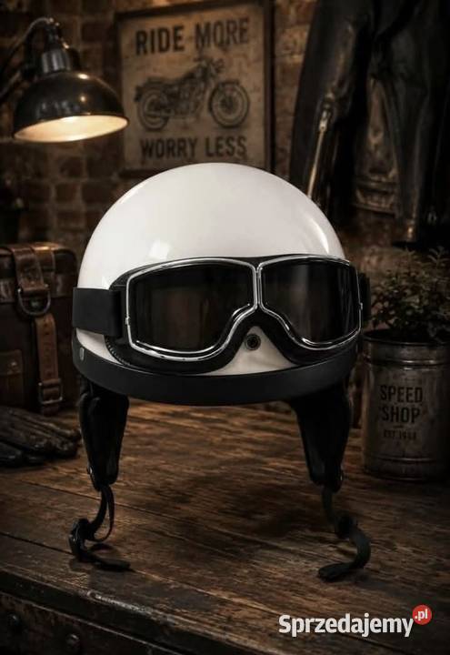 Kask orzeszek gogle prl
