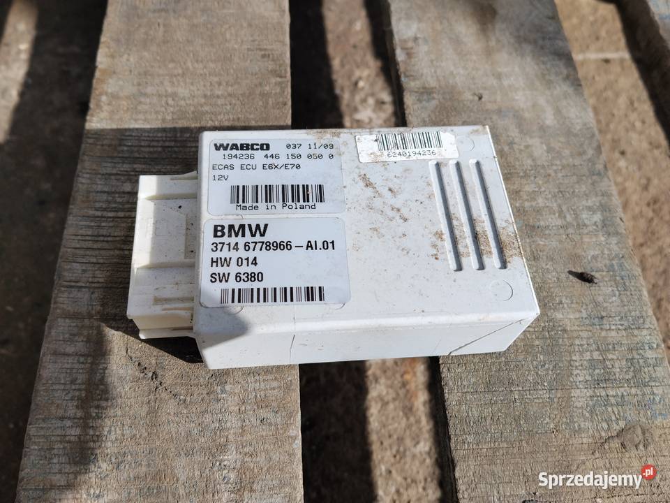 MODUŁ STEROWNIK ZAWIESZENIA VDC BMW X5 E70 Żukowo sprzedam