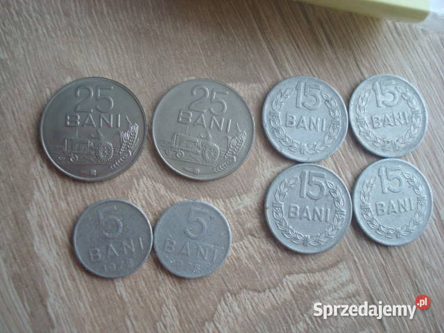 Monety Rumunia Bądkowo sprzedam