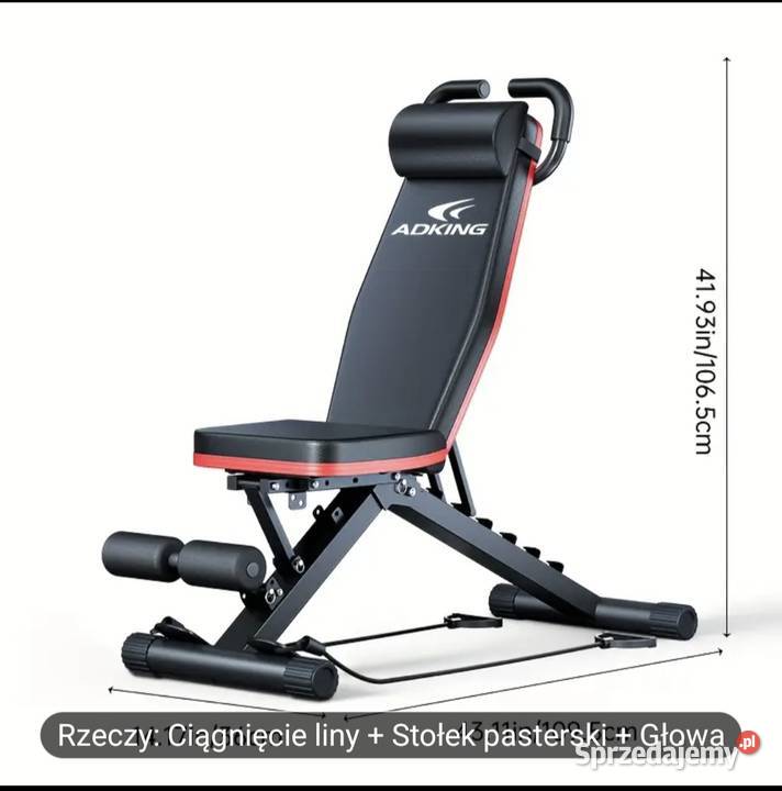 Ławka do ćwiczeń wielofunkcyjna Sierakowo