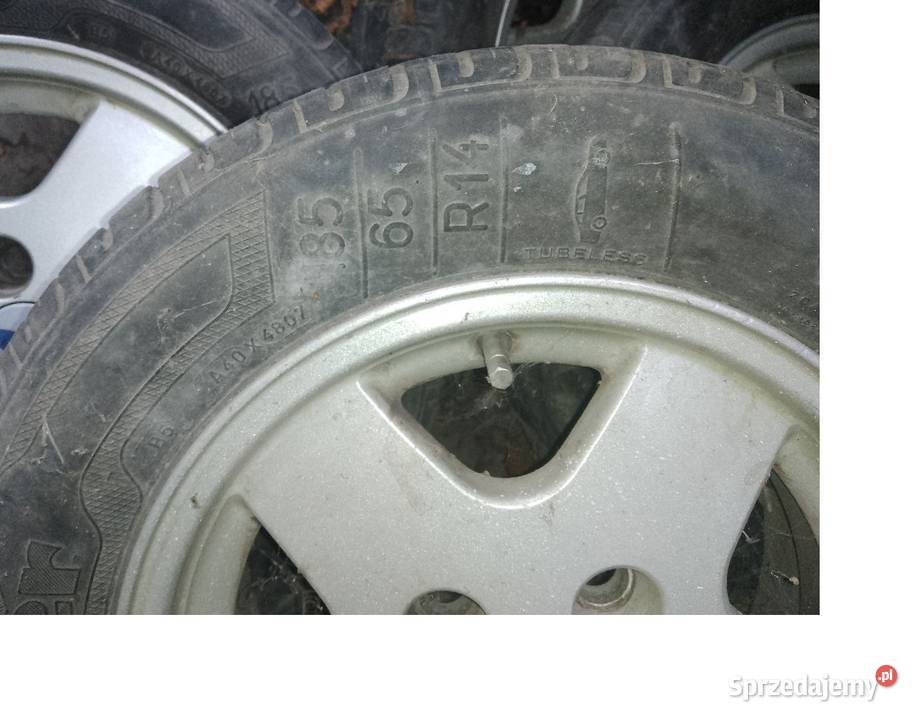 Ford Focus oryginalne felgi aluminiowe 14 4 Łódź
